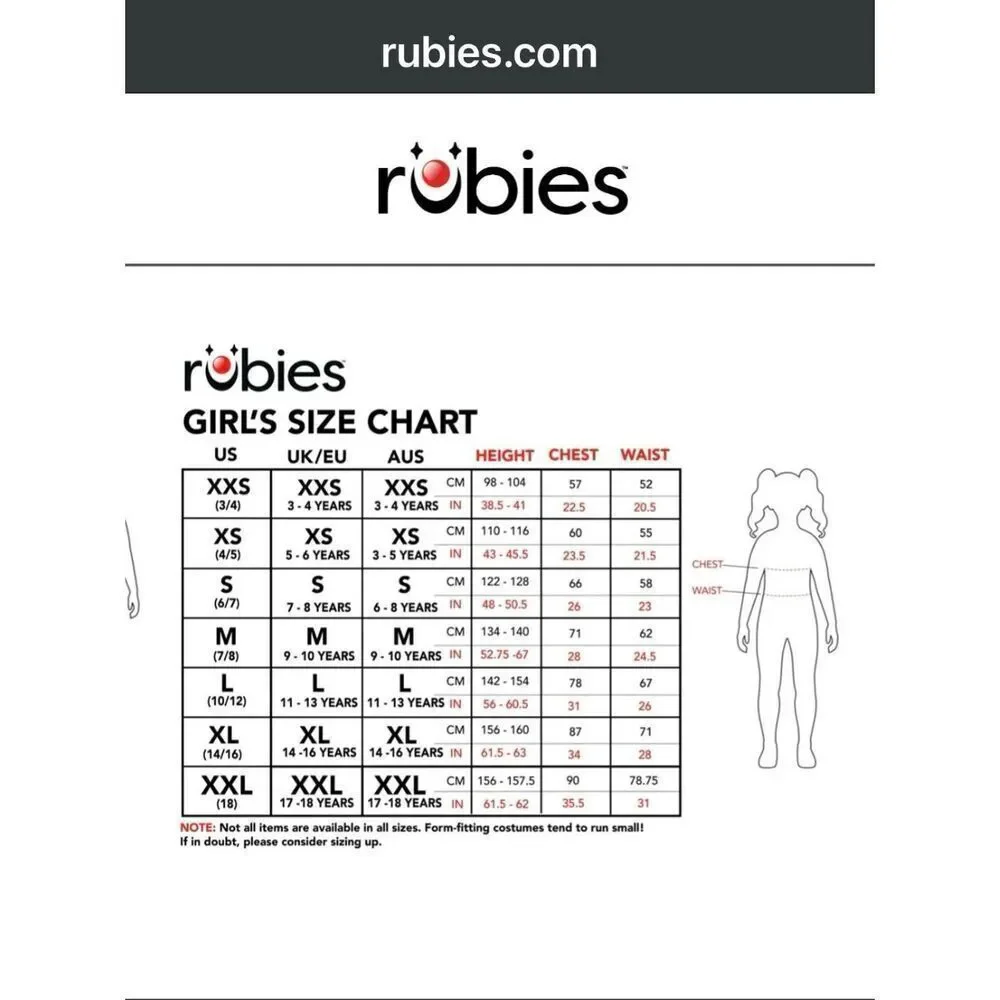 Rubies Girls Medium (7/8) Batgirl Costume - Picture 12 of 12